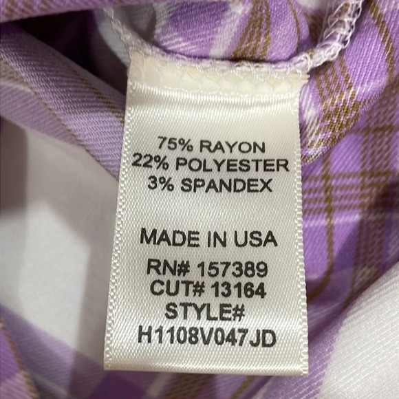 NWOT Altar’d State Plaid Mini Skort M - Picture 12 of 14